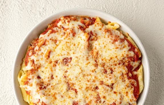 Baked Ziti with Meat Sauce