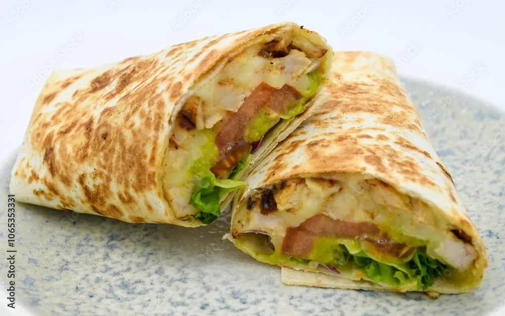 Mom's Chicken Breakfast Burrito