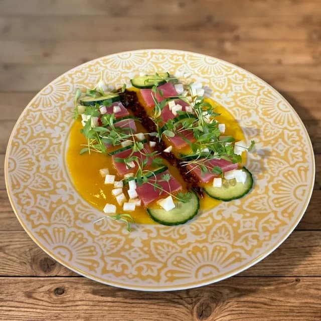 Chili & Lime Tuna Crudo