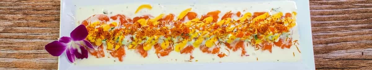 Tiradito Acevichado Tuna or Salmon