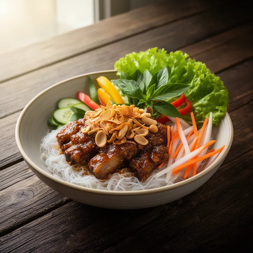 26.) Bún Sườn Rim