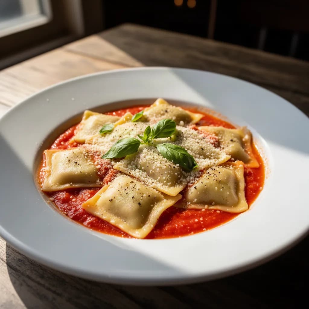 Agnolotti al Pomodoro