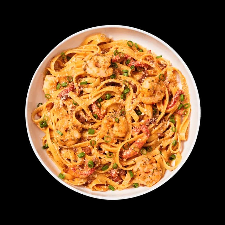 Cajun Shrimp Fettuccine