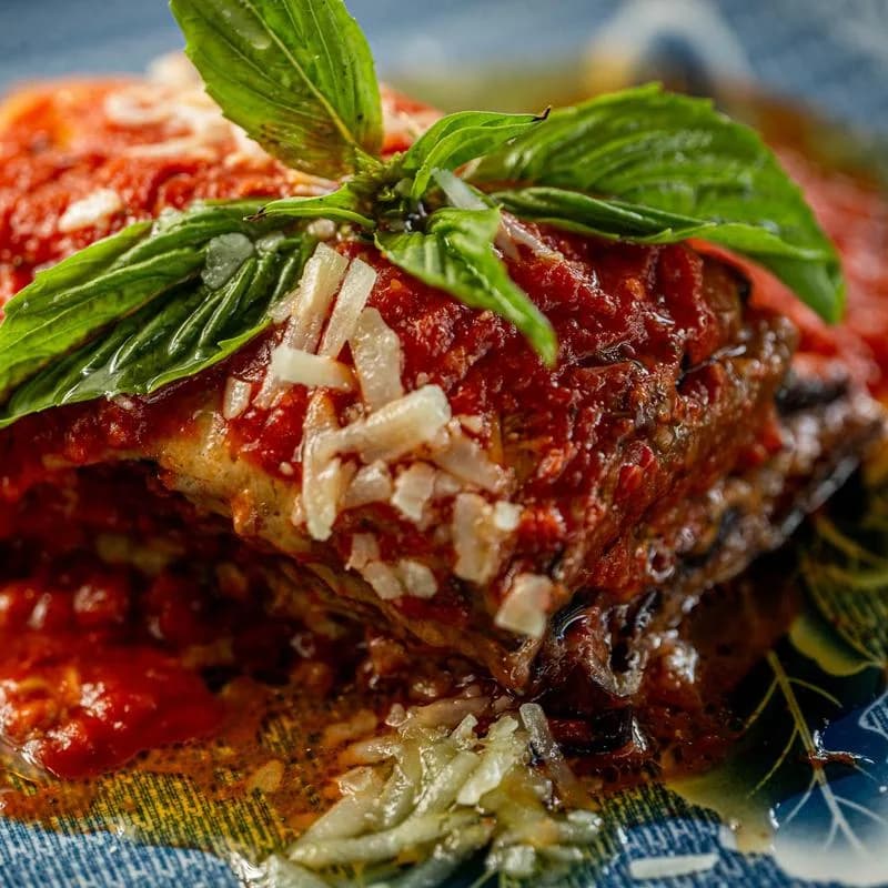 Eggplant Parmigiana (V)