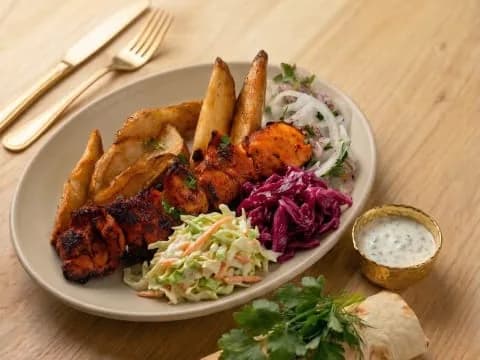 Chicken Thighs Kebab Large plate