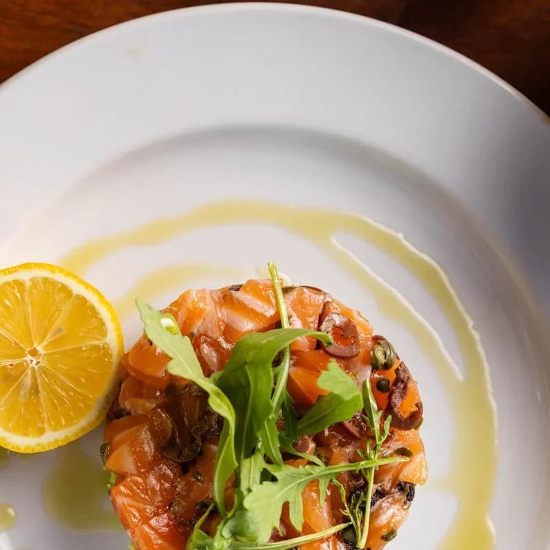 Raw Salmon Tartare* (SF)