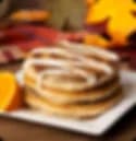 Cinnamon Roll Pancakes Small Stack