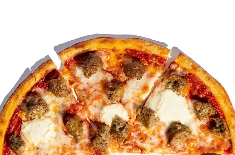 Meatball Pie Half 11-inch Pizza + choice of side