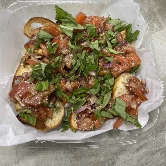 Fresh Tomato Basil Bruschetta