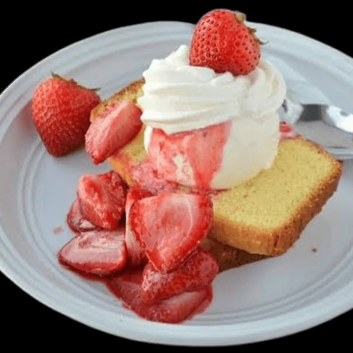 Strawberry Shortcake Sundae