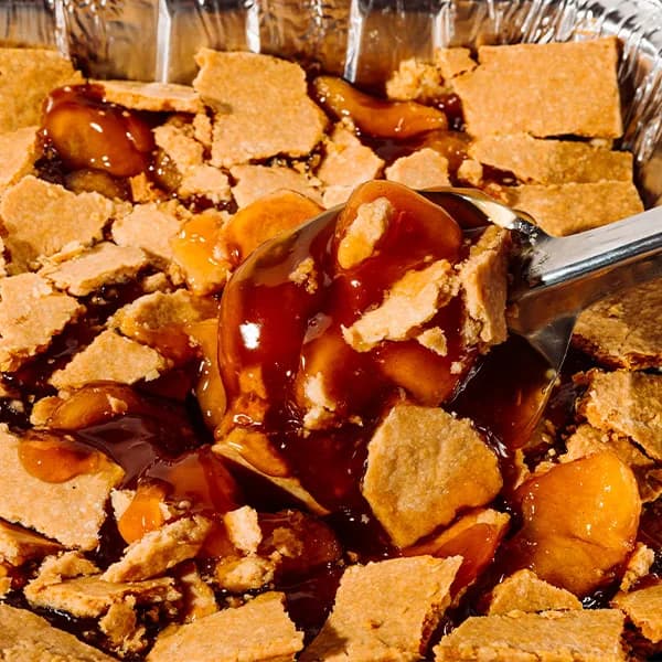Strawberry Peach Cobbler