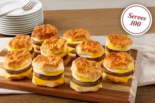Breakfast Sandwiches Variety Bundle Serves 100