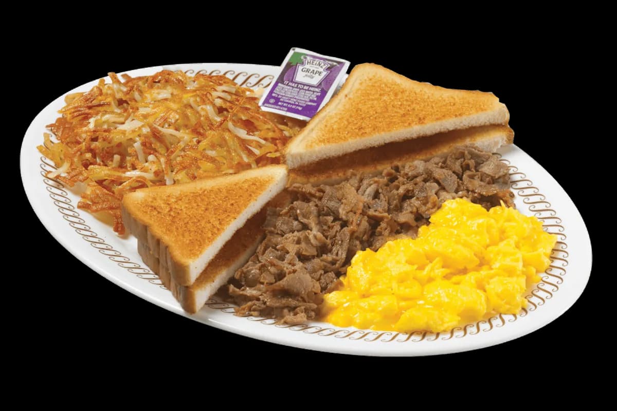 CHEESESTEAK & EGGS BREAKFAST
