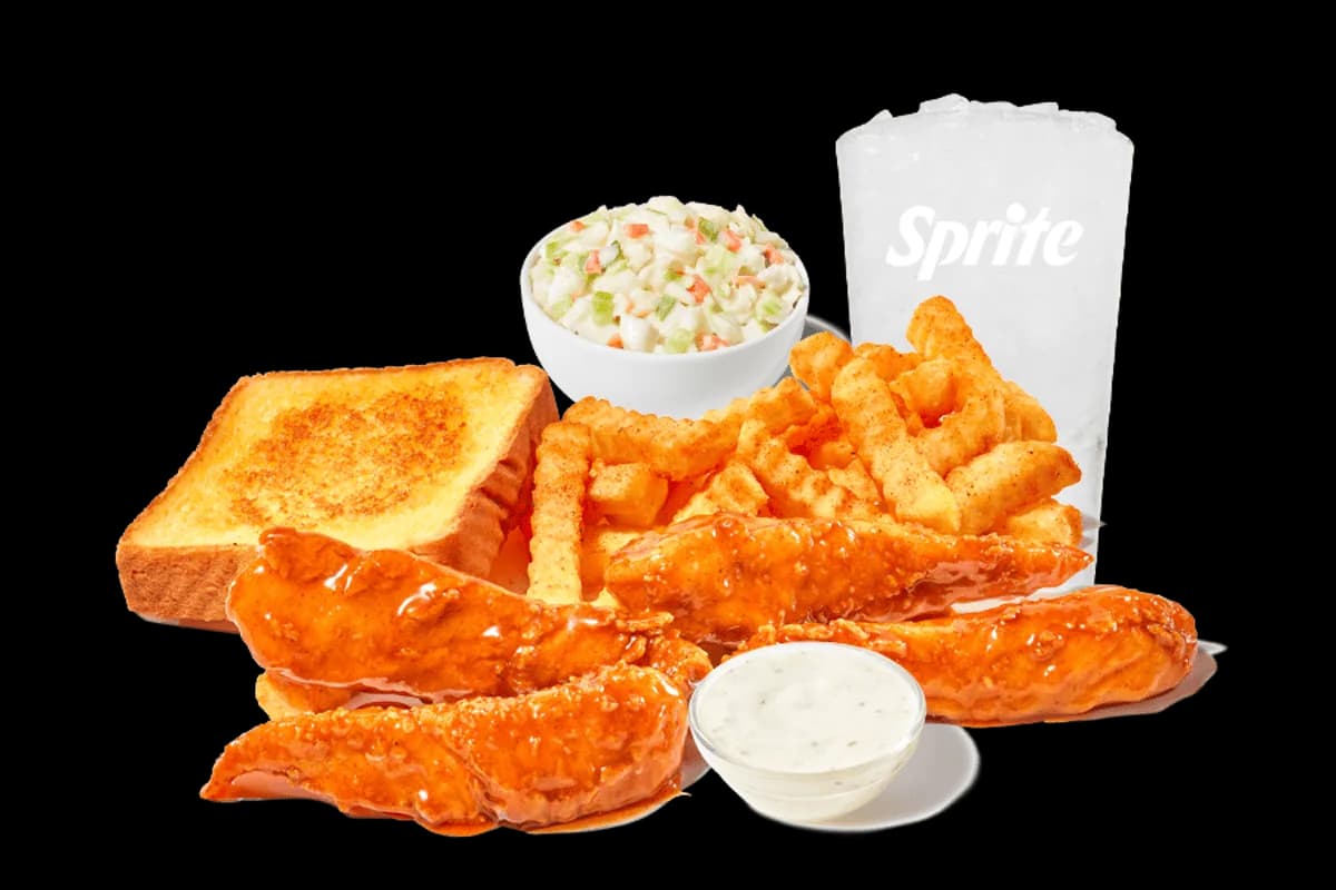 Honey Chipotle Chicken Finger Plate
