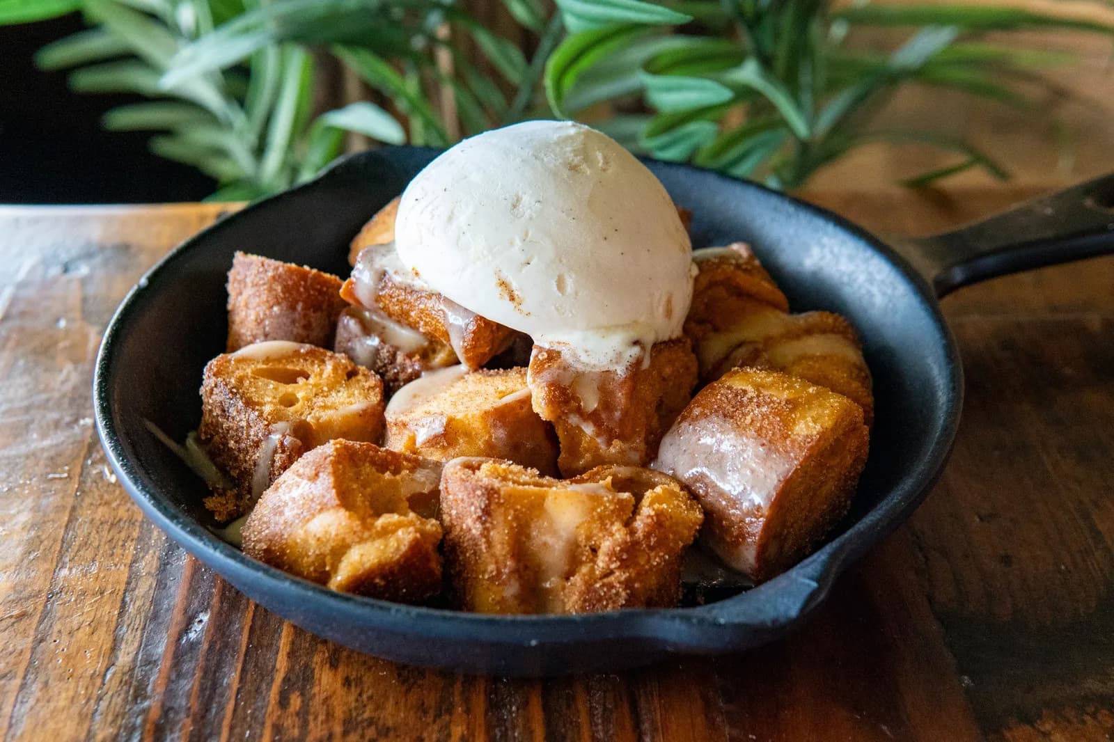 Scoop of Vanilla Ice Cream