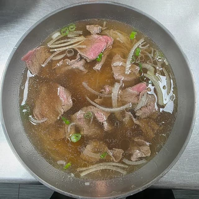 Sliced Beef Noodle Soup