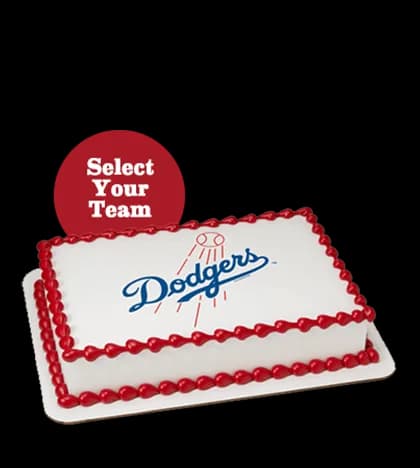 Officially Licensed MLB® Team Cake