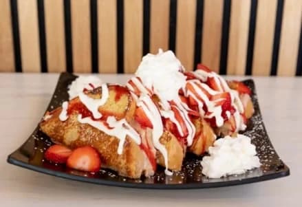 Stuffed Strawberry French Toast