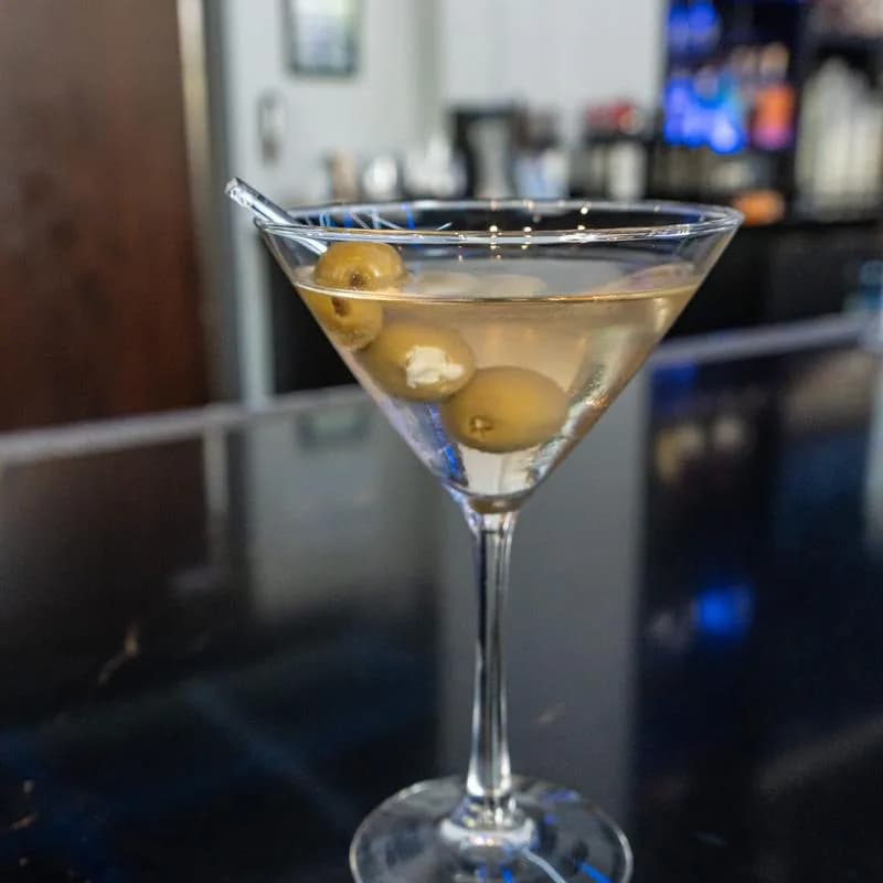 Top Shelf Dirty Martini