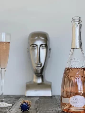 Sparkling "Cuvee Royale Rose", Cremant de Bordeaux Maison Celene, FR, NV