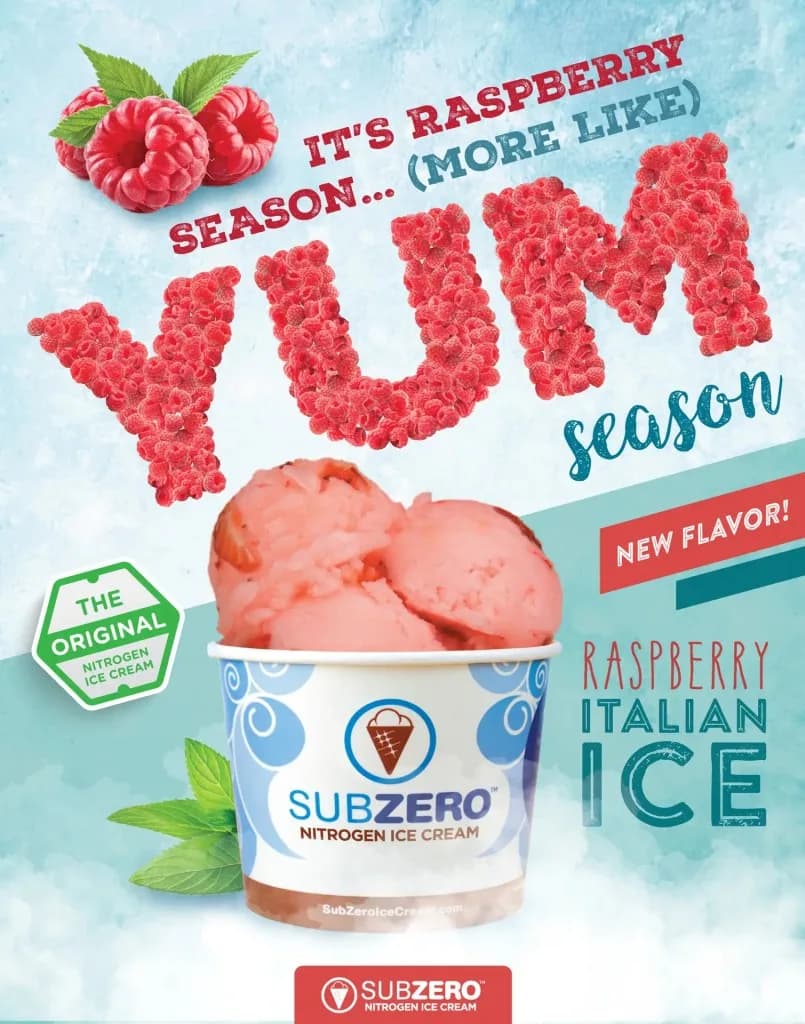 Raspberry Italian Ice