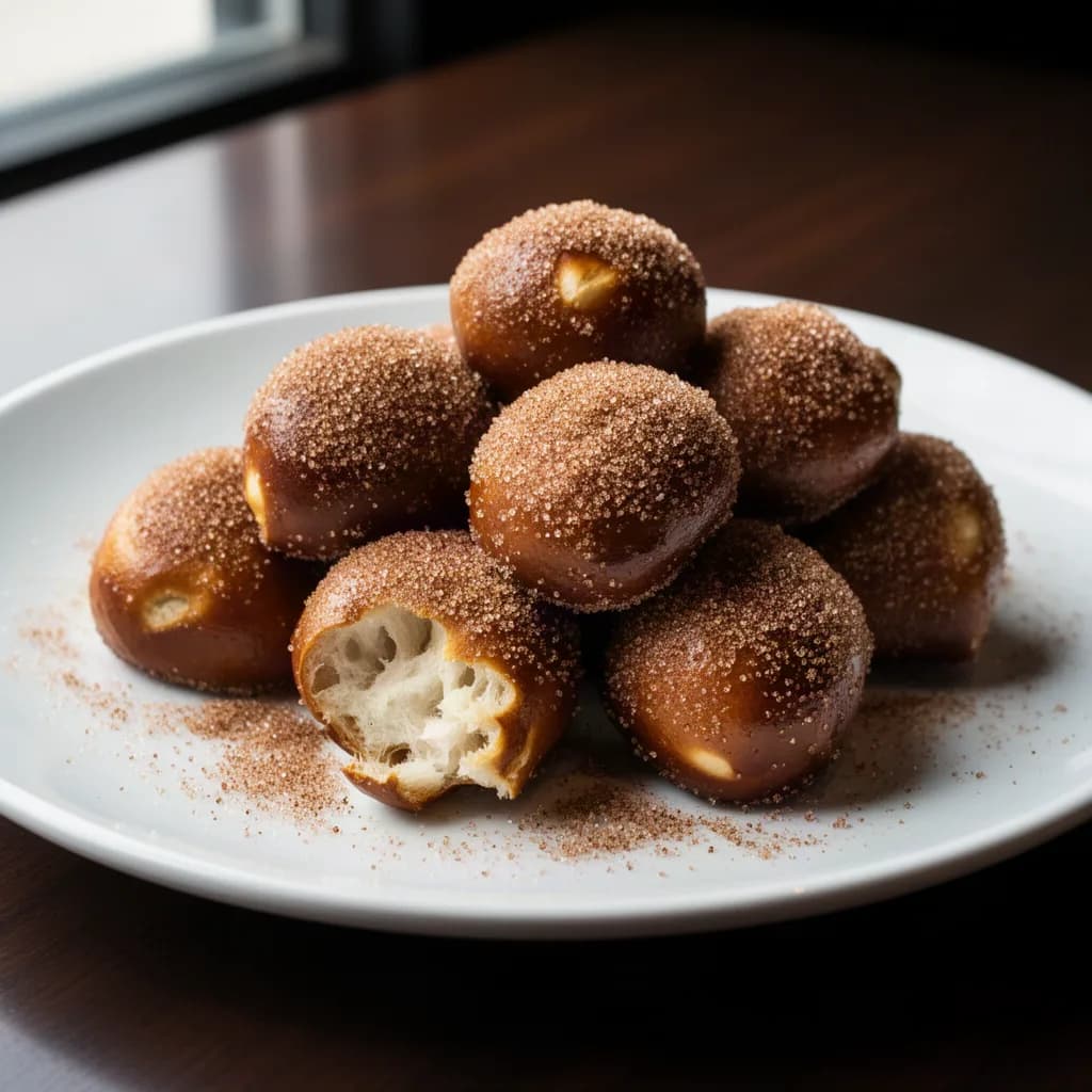 Cinnamon Sugar Pretzel Bites
