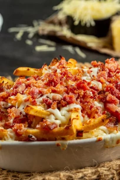 Loaded Cheese & Bacon Fries