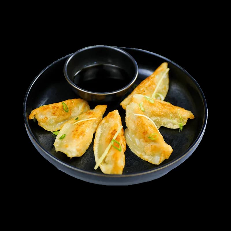 pork potstickers (for 2 people)