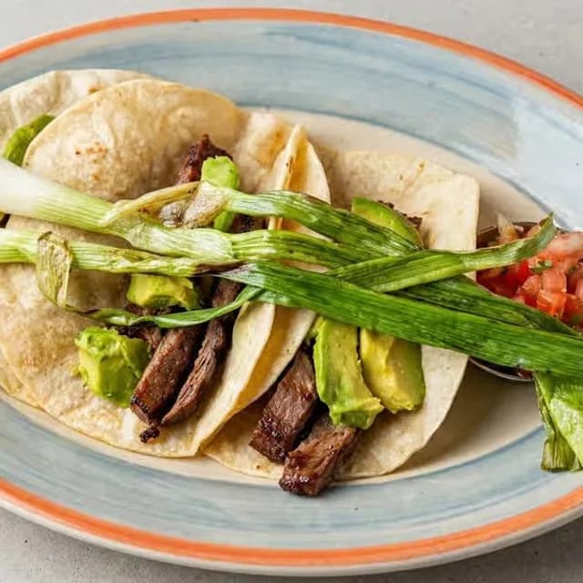 Tacos Arrachera/Queso