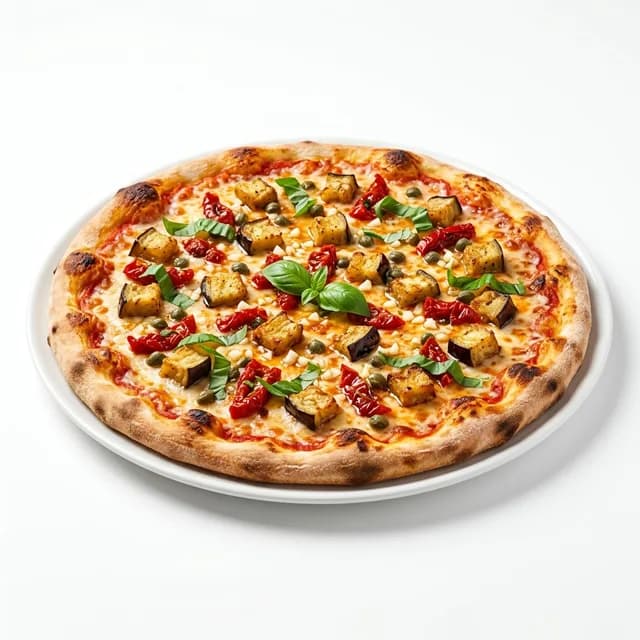 Caponata pizza