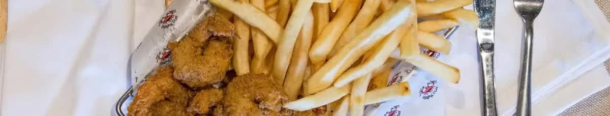 Fried Shrimp Basket (8)