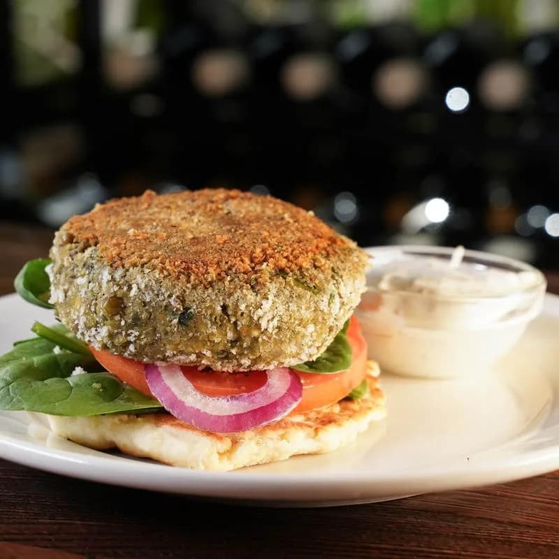 Greek Lamb Burger