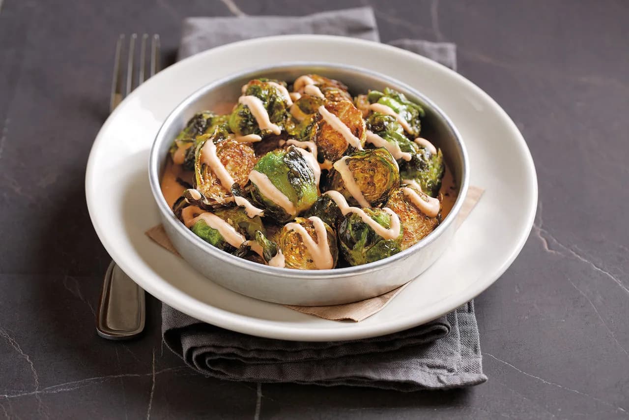 Honey Sriracha Brussels Sprouts