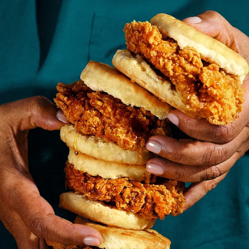 NEW Honey Chicken Biscuit