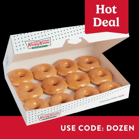ORIGINAL GLAZED® DOZEN WITH A DOZEN PURCHASE