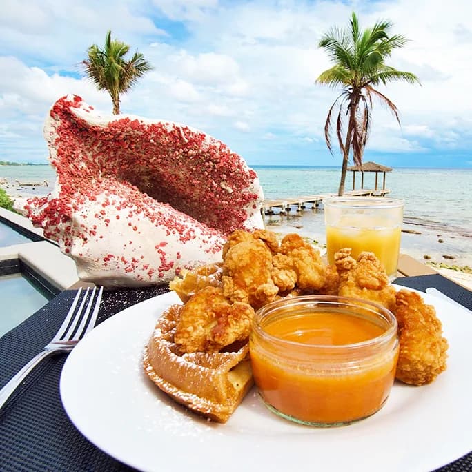 Chicken and Waffles