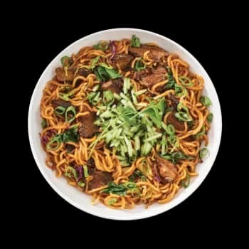 Spicy Korean Steak Ramen Noodles