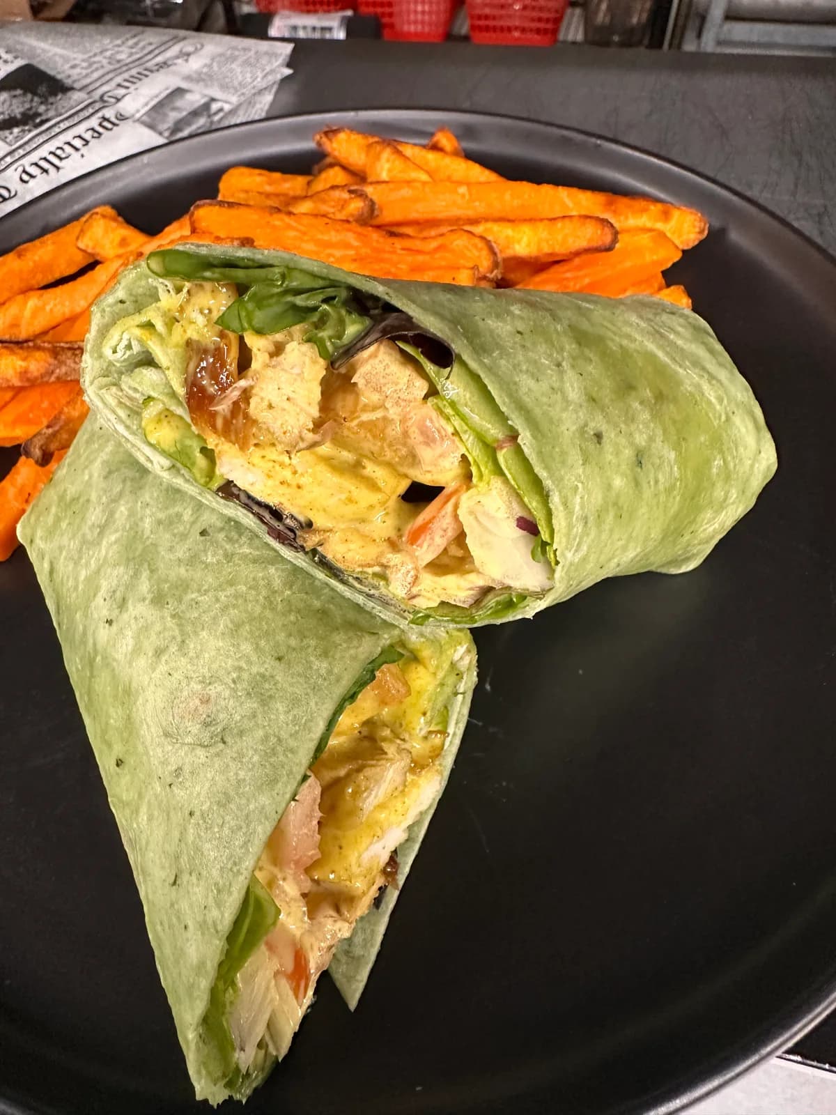 Curry In A Hurry Wrap