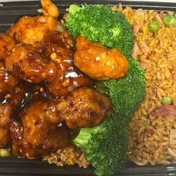General Tso’s Chicken (Combination Platter)