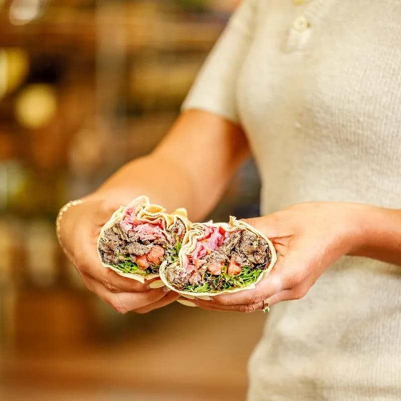 Beef Shawarma Wrap