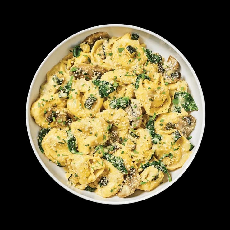 Roasted Garlic Cream Tortelloni
