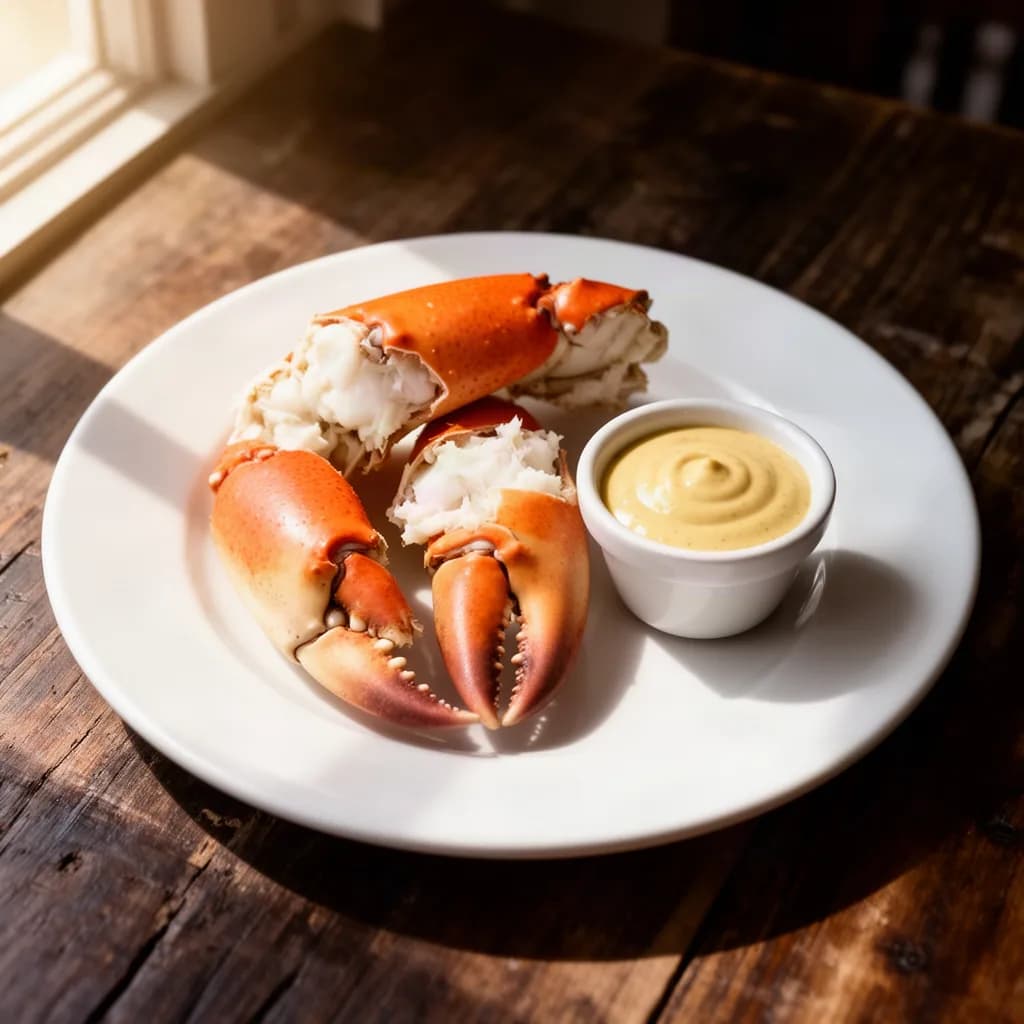 Fresh stone crab