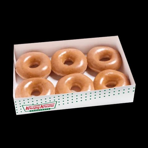 6 COUNT ORIGINAL GLAZED® DOUGHNUTS
