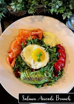 Salmon Avocado Brunch