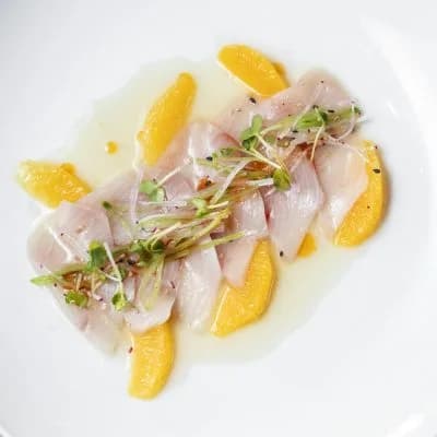 Hamachi Crudo
