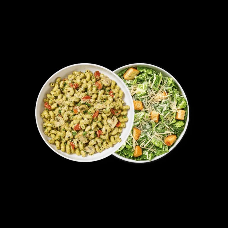 Basil Pesto Cavatappi Duo