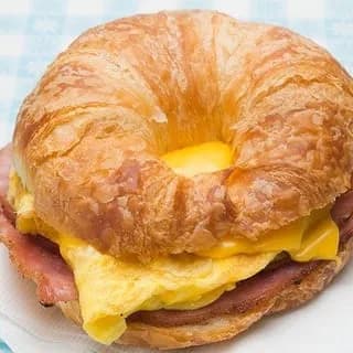 Egg & Cheese Croissant Sandwich