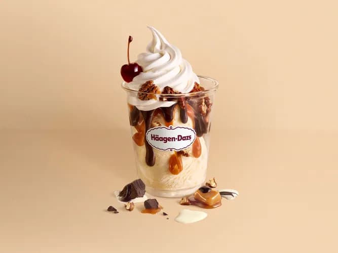Hot Fudge & Caramel Sundae