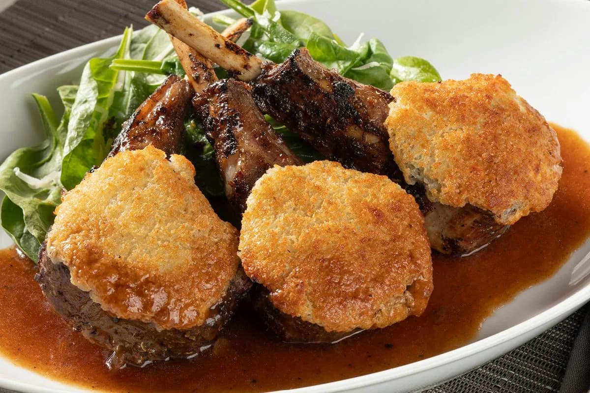 Gorgonzola Lamb Chops