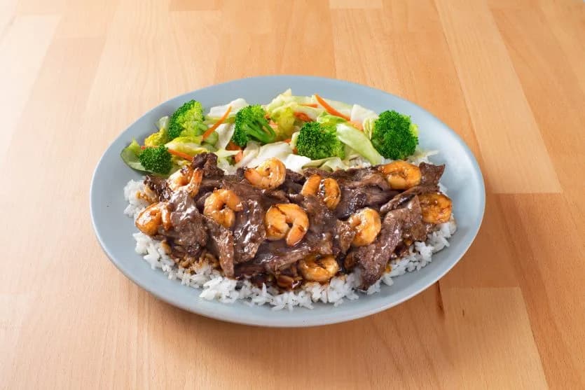 Steak & Shrimp Teriyaki